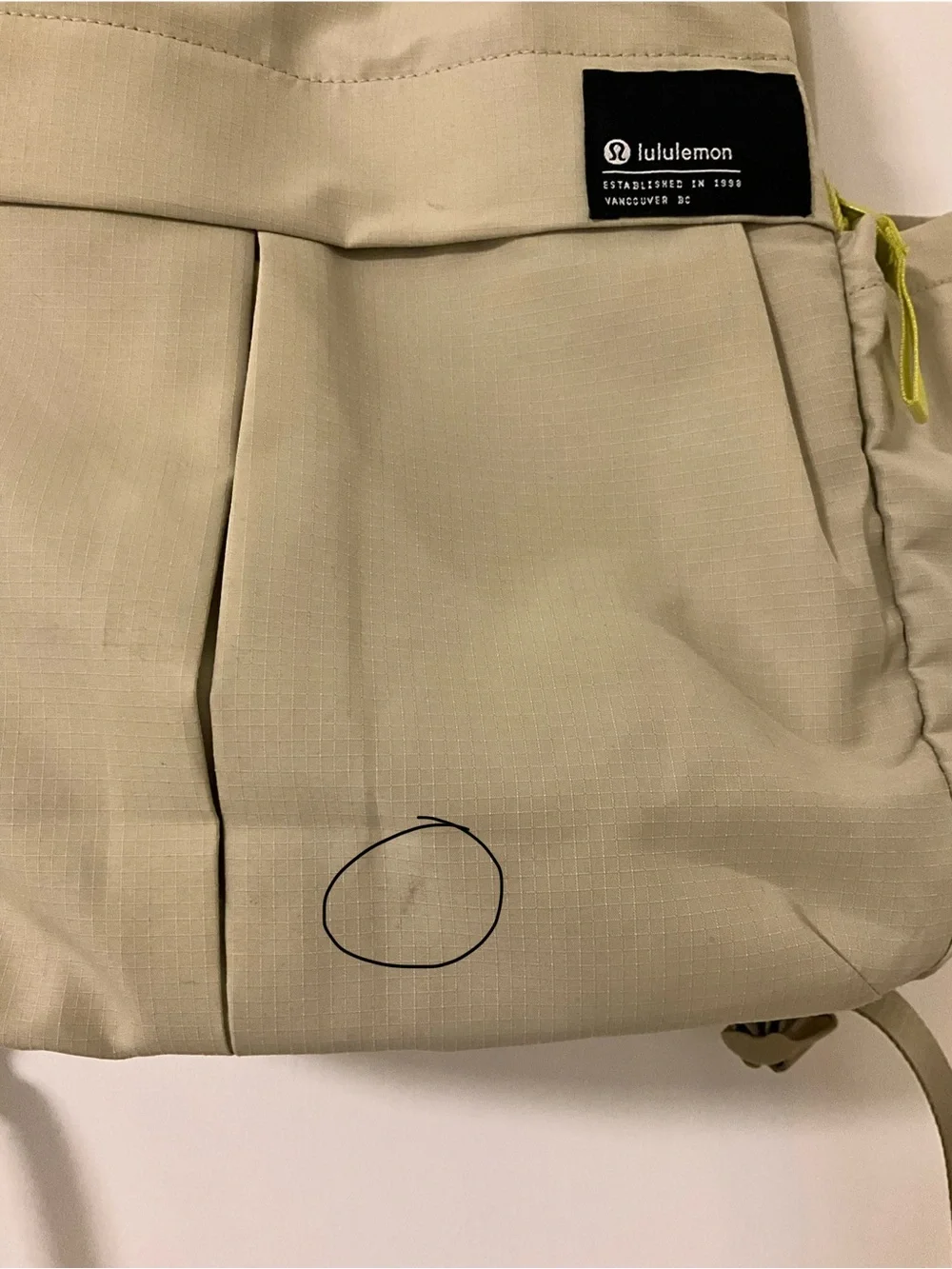 LULULEMON Green/Yellow Everyday Backpack 2.0 23L *DISCONTINUED* From 2